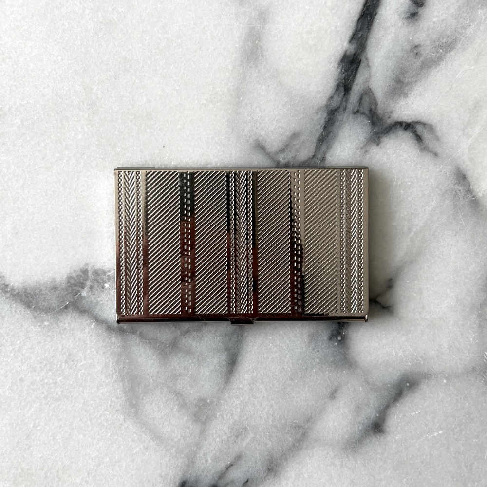 Coach Metal Card Case